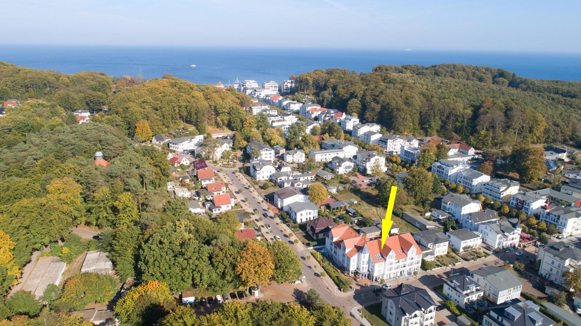 Haus Baltic 12 Mit Balkon - Zentrale Lage Im Ostseebad Sellin Exteriér fotografie